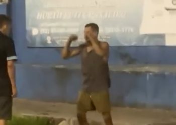 Vídeo: blindados são filmados brigand0 feio na Bola do Produtor em Manaus