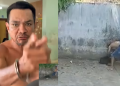 Pr3s0 ao ser flagrado agr3dindo cachorro x1nga repórter em Itacoatiara: ‘Vai te f0d3r, rapaz’; veja