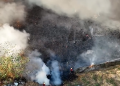 Vídeo: Incênd1o é registrado em área verde causando fumaça densa na Zona Norte de Manaus