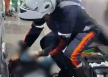 Veja: Grave ac1dente no ‘Rapidão’ termina com motociclista m0rt0 após b4ter a cabeça no chão