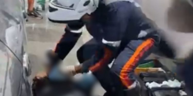 Veja: Grave ac1dente no ‘Rapidão’ termina com motociclista m0rt0 após b4ter a cabeça no chão