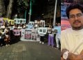 Família de barbeiro m0rt0 em ac1dente faz protesto e pede justiça em Manaus