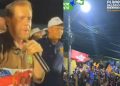 Plínio Valério abraça a esquerda e sobe em palanque com políticos ligados a Lula no interior do AM