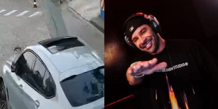 Vídeo mostra DJ Dabi Brasil atropelando e matand0 homem que dormia na rua nesta sexta-feira (9)