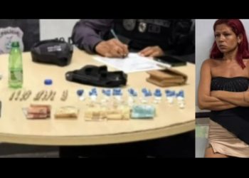 Mulher tenta convencer a PM que vender dr0ga é trabalho e acaba presa em Manaus 
