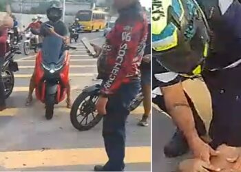 Vídeo de motoqueiros brigand0 “em cima” de homem ferid0 gera críticas em Manaus