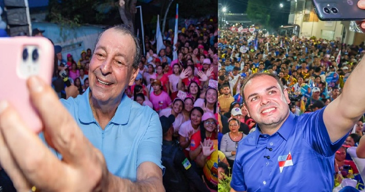 DMP coloca Omar Aziz e Roberto Cidade na disputa pelo segundo turno
