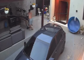 Vídeo de agr3ssã0 a cachorro no Tarumã gera rev0lta e leva à pr1são do suspeito; veja