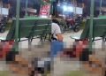 Vídeo: suspeit0 de r0ubo de moto se choca contra grade do T5 em Manaus