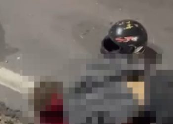 Imagem forte: motociclista m0rre após vi0lenta colisão contra Ônix em Manaus