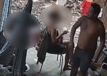 Vídeo mostra neto gritando com avó de 68 anos e chamando a idosa de “d3mônio” em Manaus