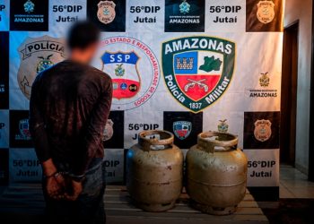 Após pular muro de presídio no Amazonas, homem é pres0 furtand0 botijas
