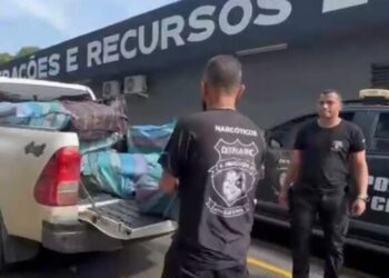 Polícia apreende 1,5 tonelada de dr0ga em Novo Airão, três dias após mega apreensão no mesmo lugar