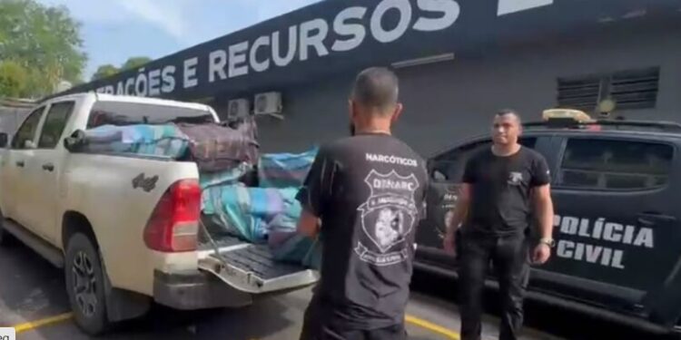 Polícia apreende 1,5 tonelada de dr0ga em Novo Airão, três dias após mega apreensão no mesmo lugar