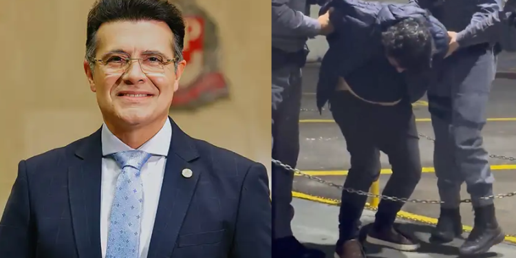 Vídeo: Deputado dos ‘valores cristãos’ fica bêbado, at1ra no meio da balada e acerta apresentador da Globo