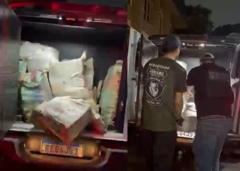 Vídeo: polícia apreende 13 toneladas de dr0gas avaliadas em mais de R$ 27 milhões no Amazonas