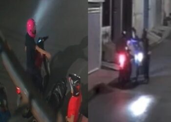 Bandid0s levam a moto e a mochila de entregadora enquanto ela trabalhava em Manaus