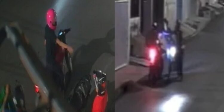 Bandid0s levam a moto e a mochila de entregadora enquanto ela trabalhava em Manaus