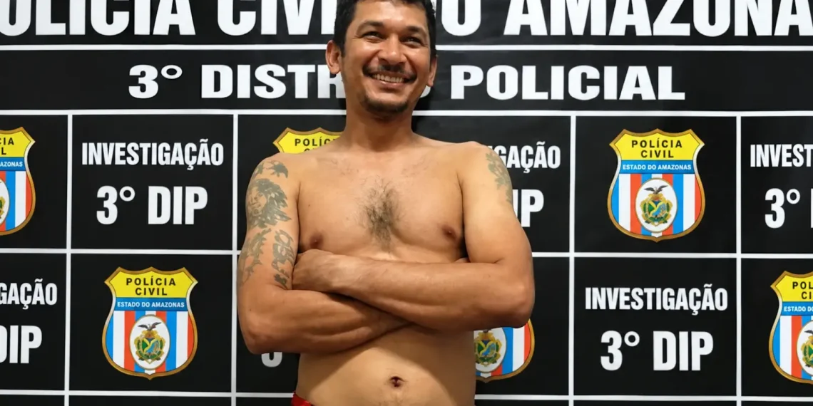 ‘Edi do Morrinho’, o cr1m1noso ‘risonho’, é pr3s0 por m0rt3 de homem no Japiim
