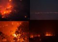 Vídeo impressionante mostra “mar de fogo” que tomou conta do Cacau Pirêra 