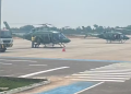 Aviões e helicópteros do governo federal chegam a Manaus para reforçar combate às queimadas no Amazonas