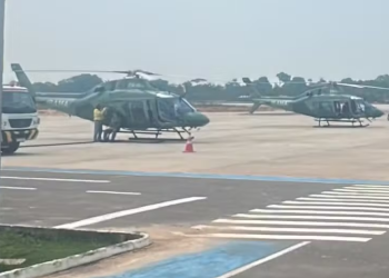 Aviões e helicópteros do governo federal chegam a Manaus para reforçar combate às queimadas no Amazonas