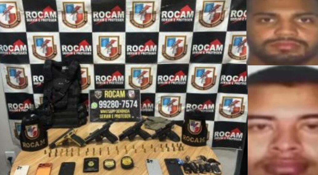 Balaclavas, carrões e armament0 pesado: polícia do Amazonas prende falsos policiais na estrada