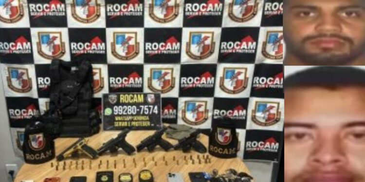 Balaclavas, carrões e armament0 pesado: polícia do Amazonas prende falsos policiais na estrada