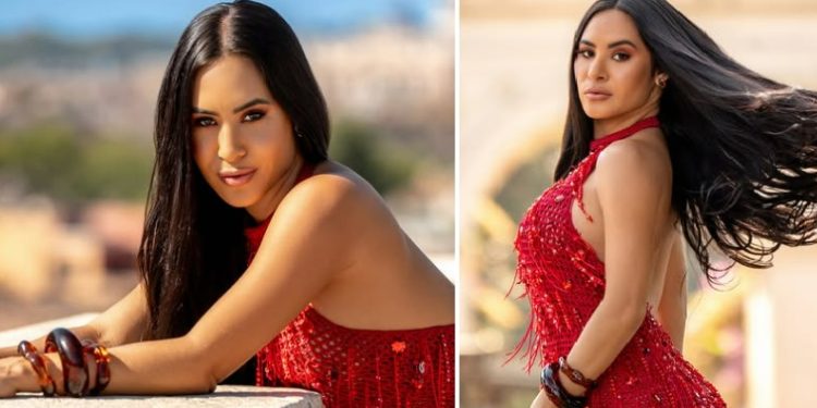 Isabelle faz ensaio fotográfico na Itália vestida de vermelho: ‘estou vivendo um sonho’