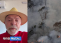 Presidente Lula anuncia envio de quase 300 profissionais e aeronaves para incêndios no AM