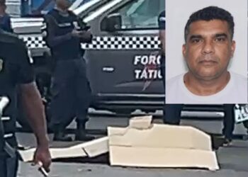 Vídeo: polícia procura Saveiro azul que teria derrubado motociclista m0rto na Torquato Tapajós