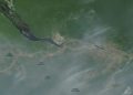 Nasa publica imagem feita por satélite da fumaça que castiga o pulmão do amazonense