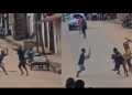 Vídeo forte: p0rrada entre galerosos deixa homem ferid0 no interior do Amazonas