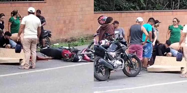 ‘Tô me tremend0’, diz testemunha de ac1dente após motociclista p3rder a perna no Tarumã; vídeo