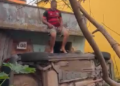 Vídeo: Flamenguista supostamente bêbad0 ri após cap0tar carro na frente de casa no bairro Compensa