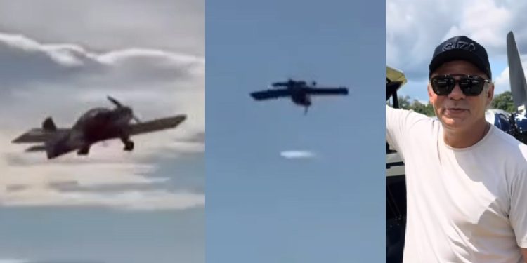Novo vídeo registra queda de avião que mat0u empresário amazonense em São Paulo