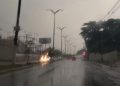 Chuva chega a Manaus após dias de fumaça e preocupação com a qualidade do ar