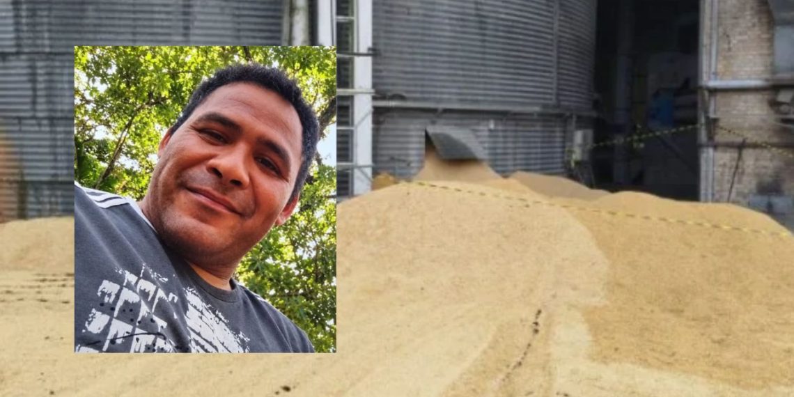 Trabalhador é soterrado por grãos de arroz dentro de silo e m0rr3 aos 44 anos
