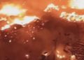 Incêndio dura horas no Distrito Industrial e bombeiros encontram 4 galões de diesel no local