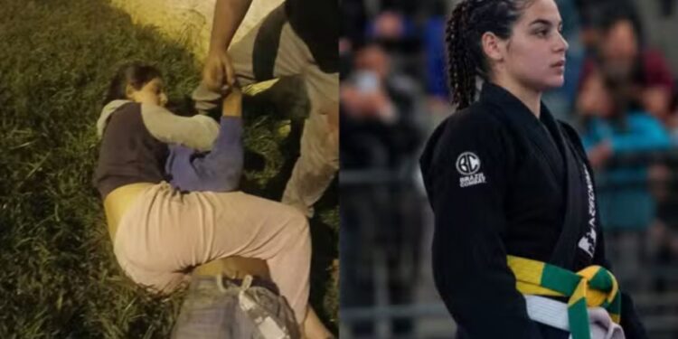 Após mãe levar soco, menina de 14 anos usa jiu-jítsu e imobiliza invasor
