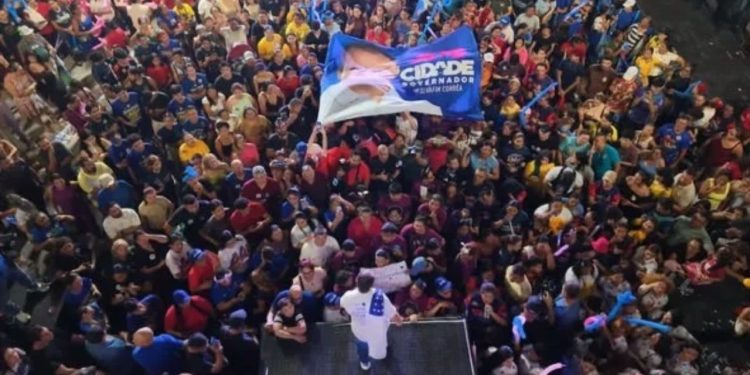 Roberto Cidade encerra campanha do 1° turno com grandes atos em Manaus e em Manacapuru