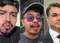 pós criticar Flávio Bolsonaro, humorista amazonense diz estar sendo atacado nas redes